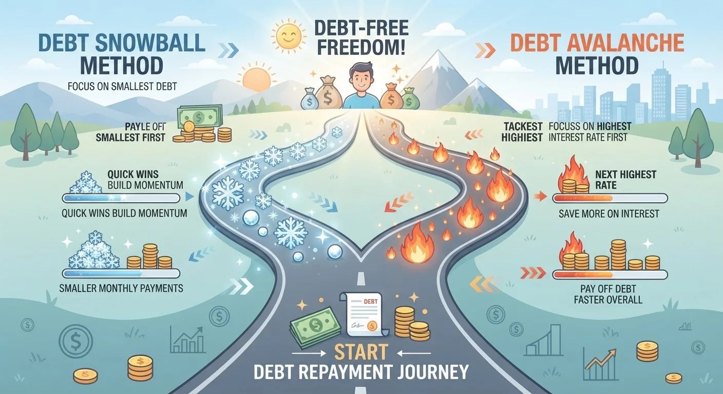 Debt Avalanche vs. Debt Snowball: Which Payoff Strategy Fits Your Situation