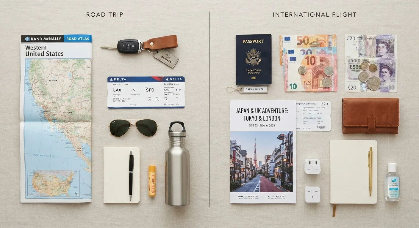 Domestic vs. International Trip Planning: Where the Process Diverges