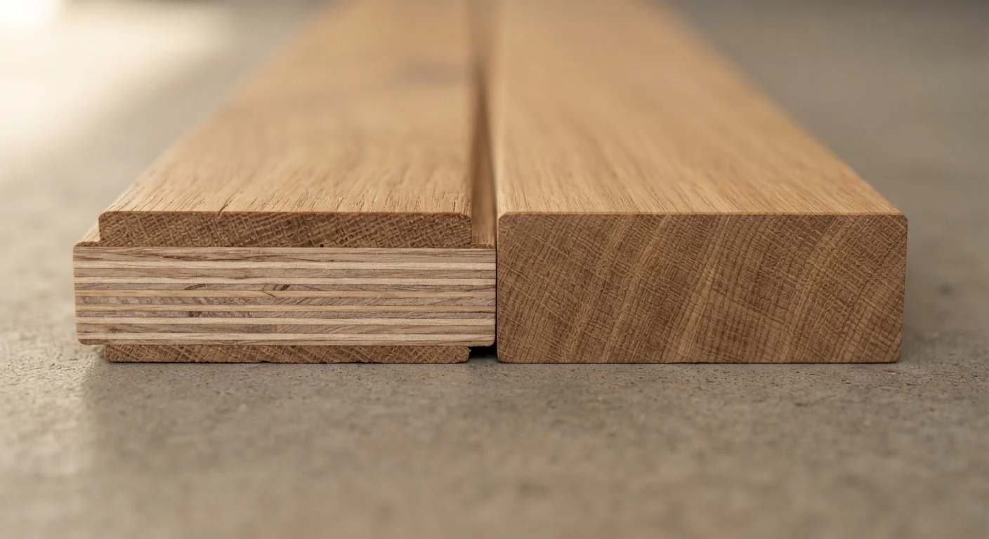 Engineered Hardwood vs. Solid Hardwood Flooring
