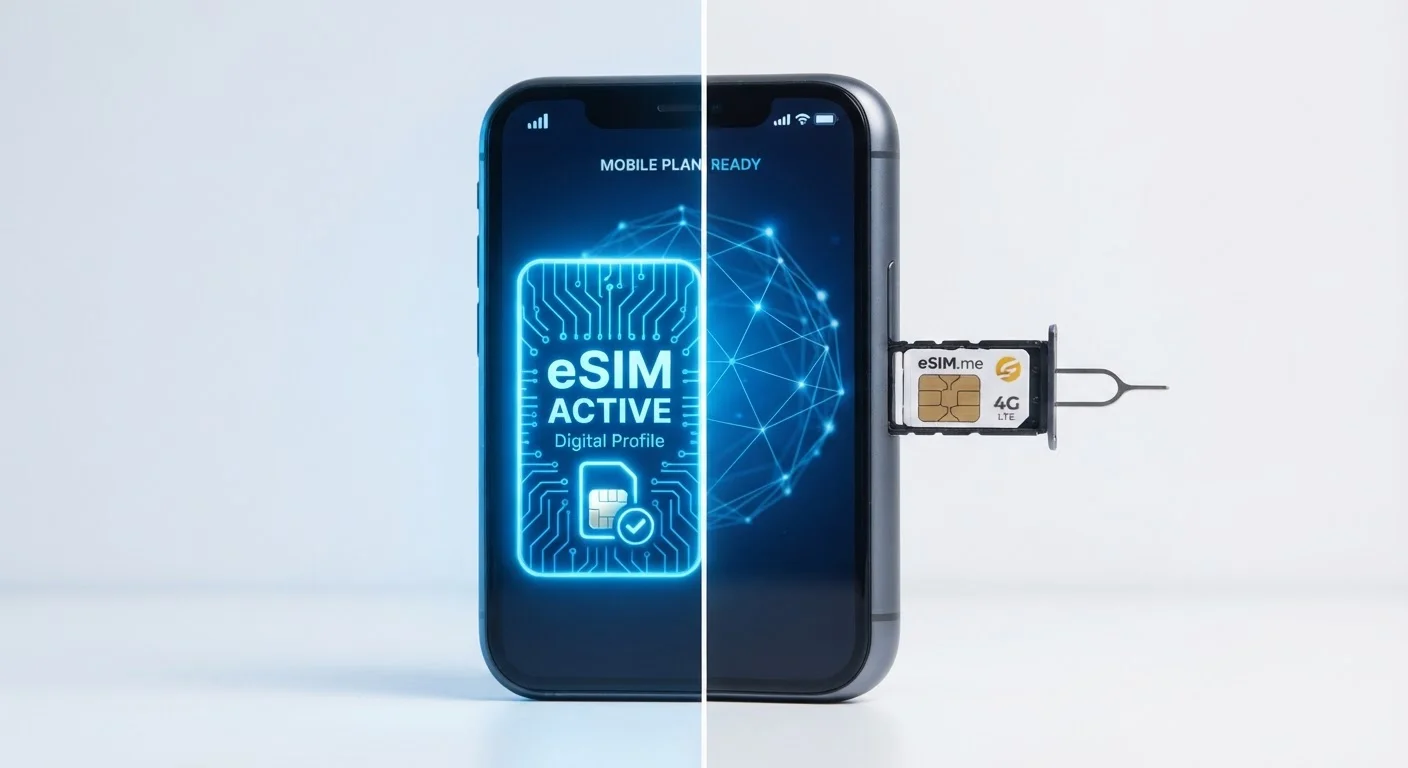 eSIM vs. Physical SIM: How the Two Standards Compare in Everyday Use