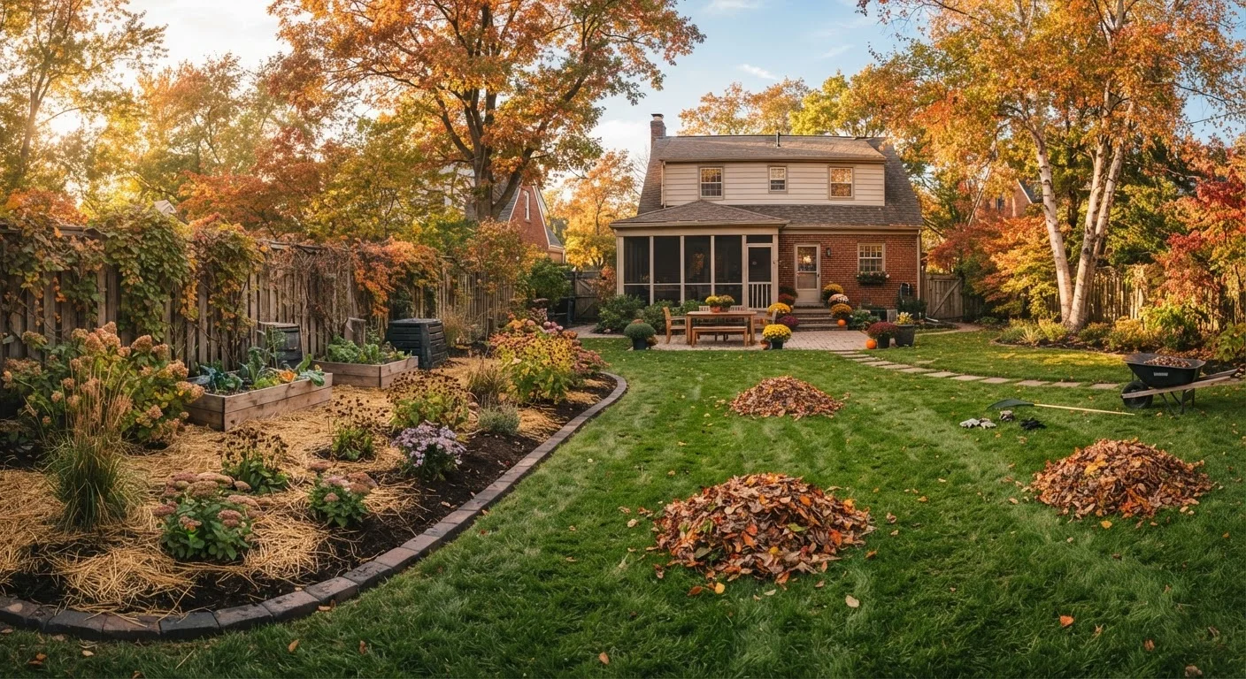 Fall Yard Prep: What to Do Before the First Frost