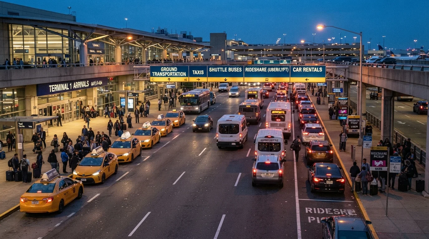 Ground Transportation at Major U.S. Airports