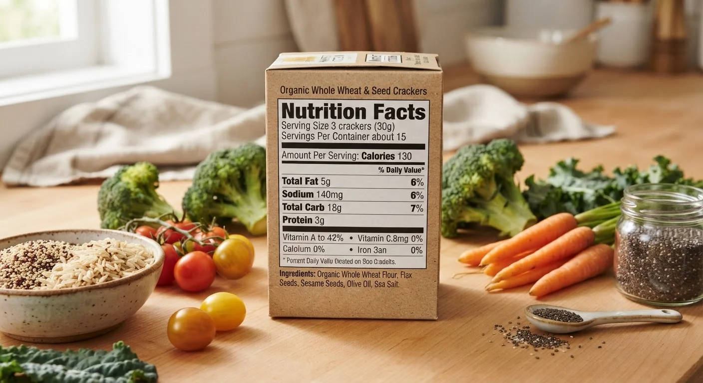 Reading a Nutrition Facts Label Without Getting Lost
