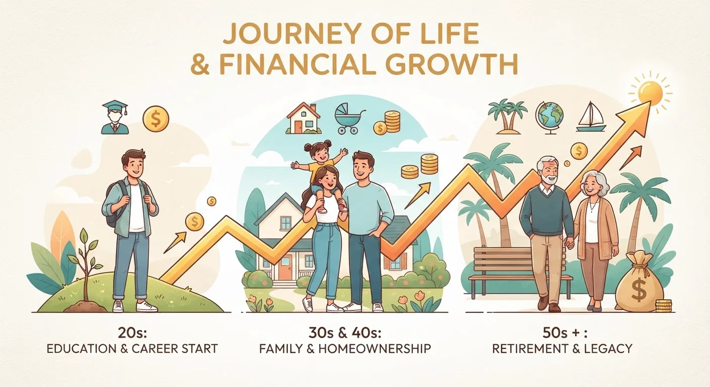 Saving Across Life Stages: A Complete Guide to Goal-Setting Over Time