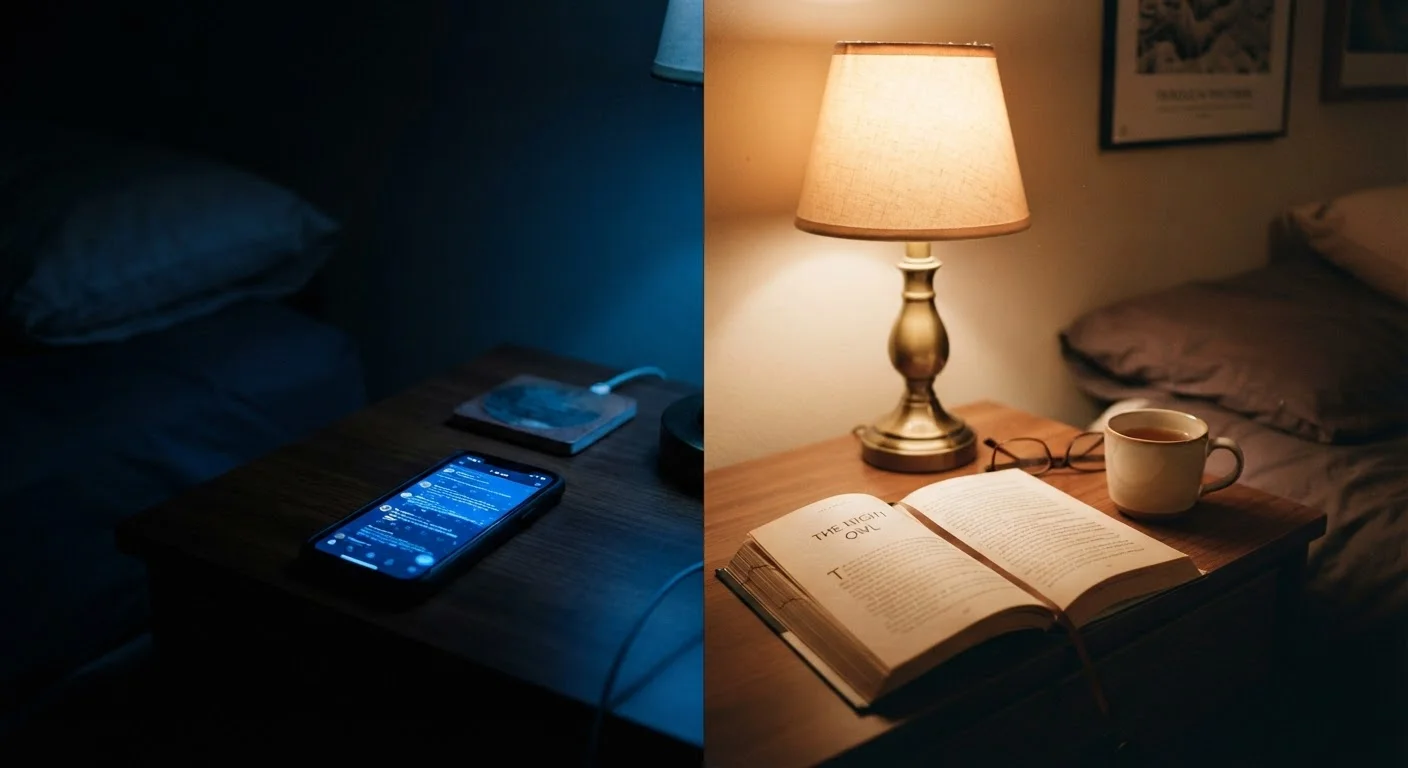 Screen Time Before Bed vs. Reading a Book: How Each Affects Sleep Quality