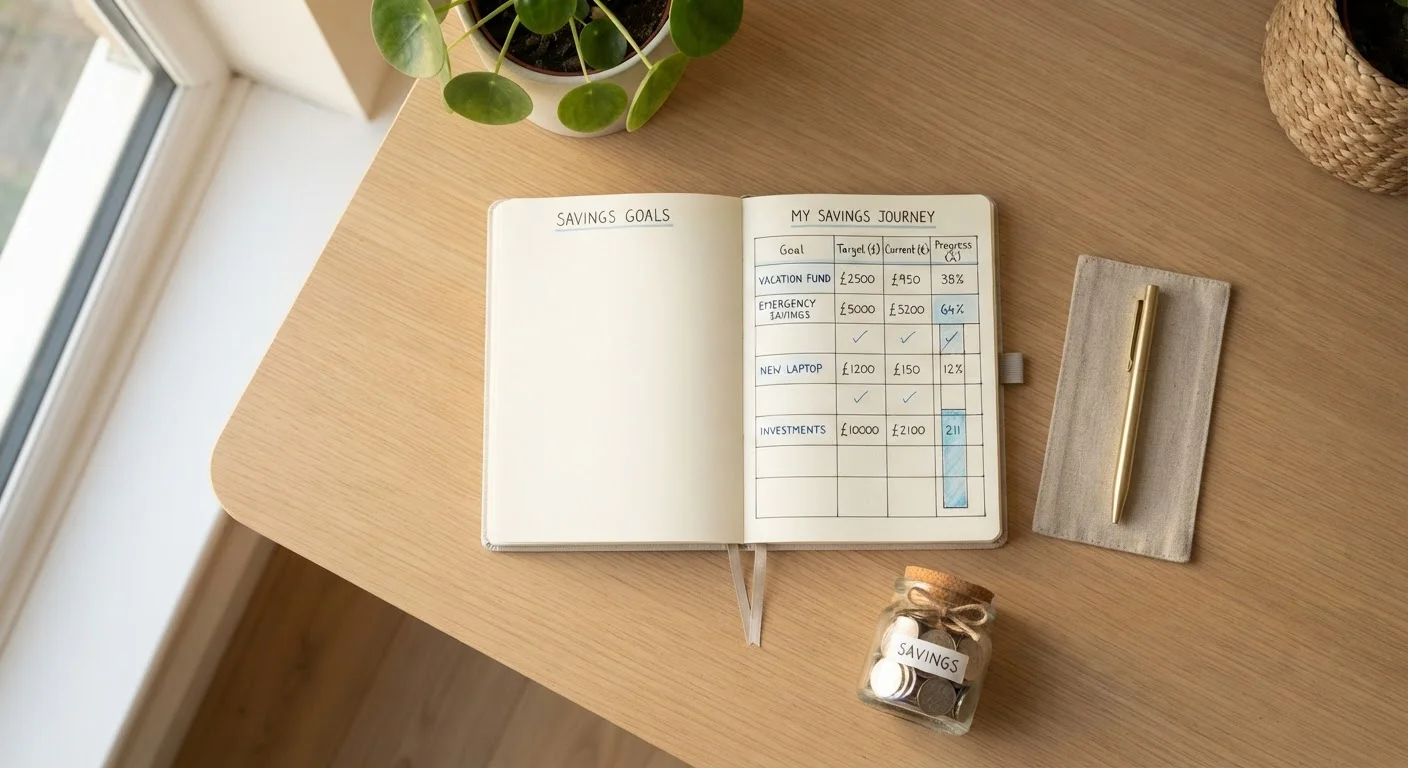 Setting Savings Goals That You'll Actually Reach
