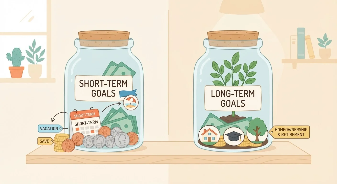 Short-Term vs. Long-Term Savings Goals: Knowing the Difference