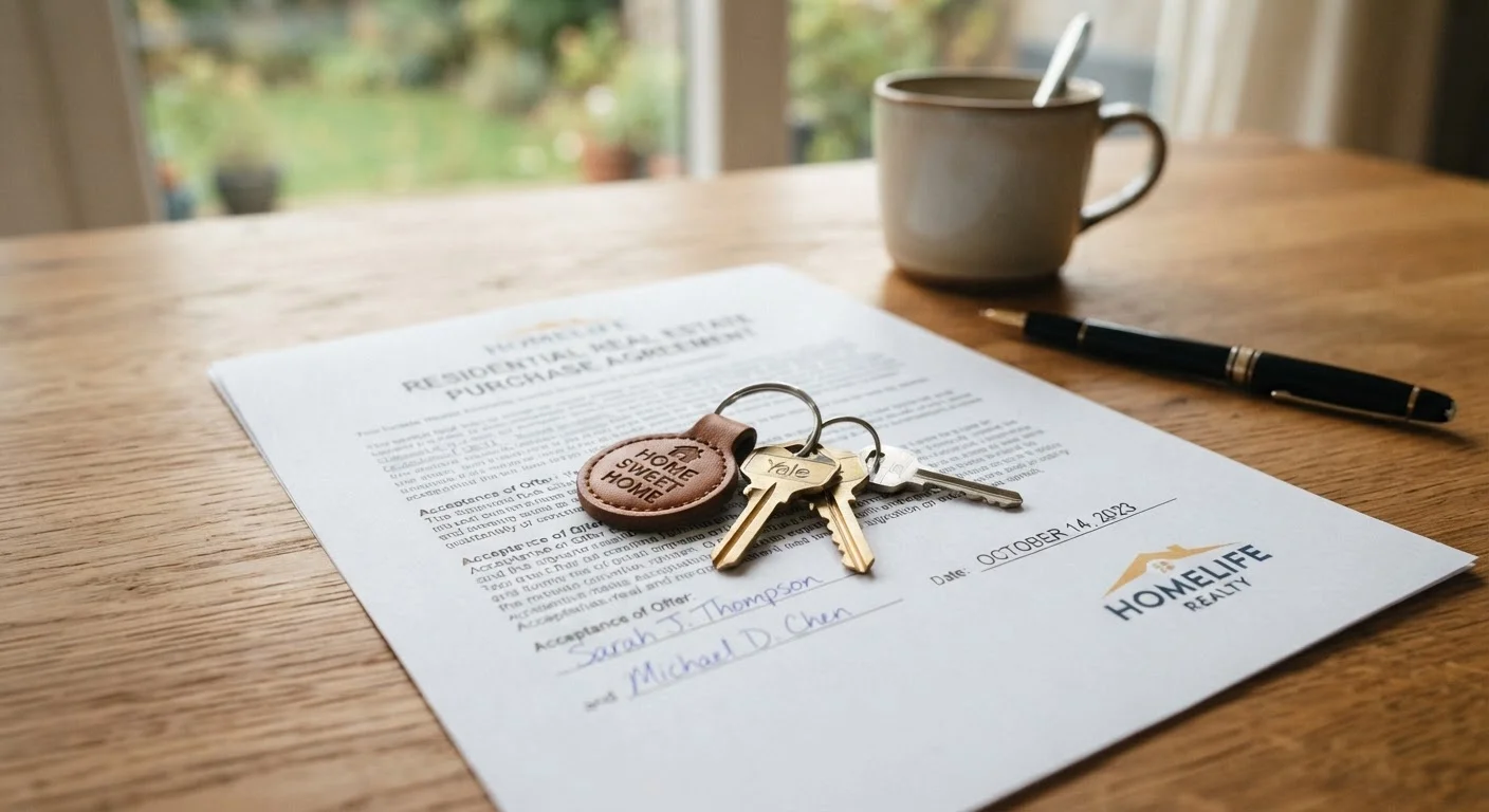 The Homebuying Process, From Offer to Closing Keys