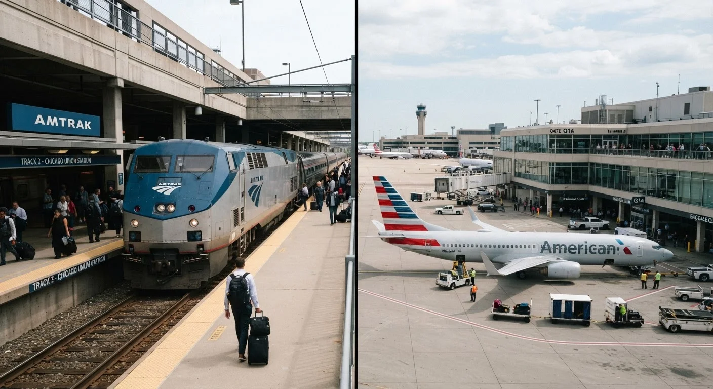 Train Travel vs. Flying for Domestic U.S. Trips